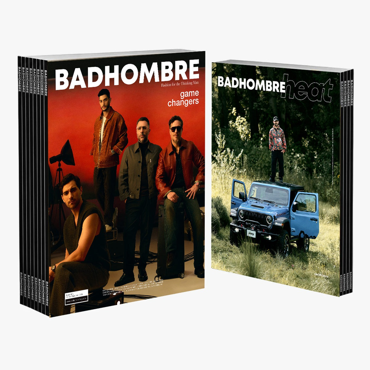 LIBRO 20 - BADHOMBRE Portada Gamechangers 2 y Carlos Ferro.