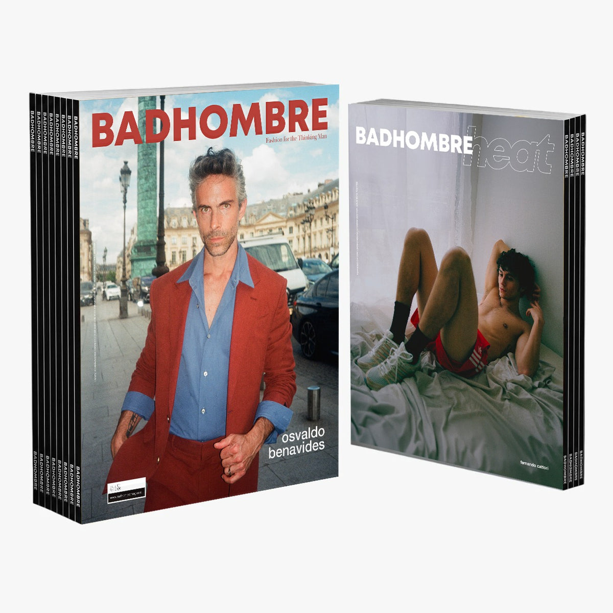 LIBRO 20 - BADHOMBRE Portada Osvaldo Benavides y Fernando Cattori.